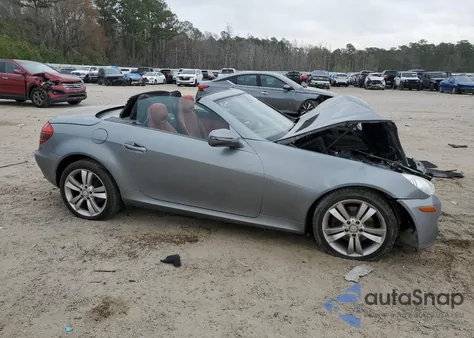 2010 Mercedes-Benz Slk 300 из США, поврежденный, VIN WDBWK5EA7AF229260